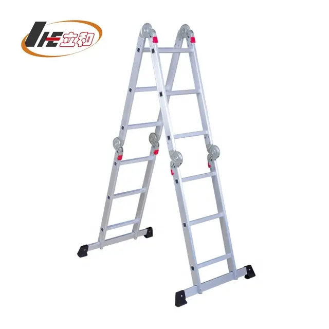 Scaletta pieghevole multiuso in alluminio 4x2 4x3 4x4 Step 3m 4m 5m scala multifunzione