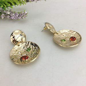 Yuminglai FHK11646 Anting Wanita, Anting-Anting Pakaian Harian Model Italia Elegan Mode Kualitas Tinggi Terlaris - Product Image 5
