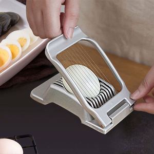 Aluminum Alloy <b>Egg</b> Cutter Creative Multi-Functional <b>Egg</b> Peel Slicer for Home Kitchen Using - Product Image 5