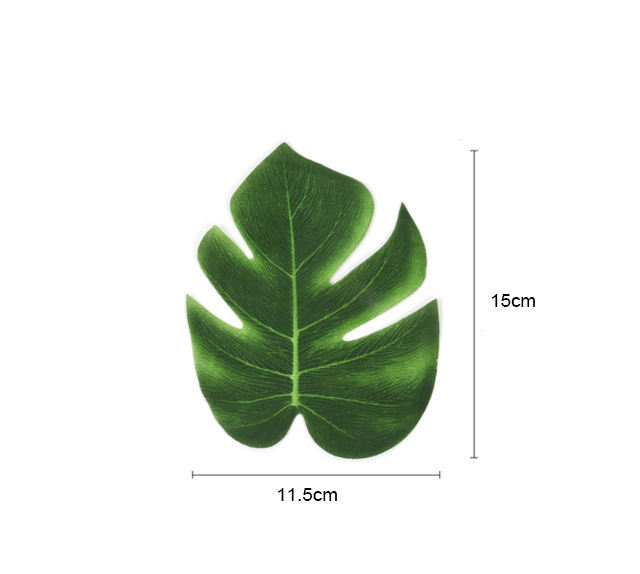 3# 6 inch small turtle back leaf