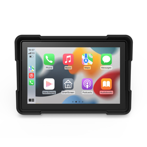 หน้าจอสัมผัสขนาด 5 นิ้วสำหรับมอเตอร์ไซค์ รองรับ Carplay ระบบนำทางแบบพกพา แดชบอร์ดดิจิตอลสำหรับมอเตอร์ไซค์ รองรับ Android Auto กันน้ำ พร้อมบลูทูธ รุ่น ZC11C - Product Image 1