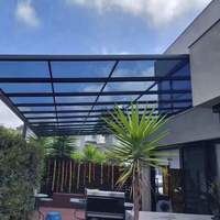 Unzerbrechliche Transparente Polycarbonat-Dachplatte UV-Blockierend Umweltfreundlich 5-Jahres-Garantie Anpassbare Dicke Modernes Design für