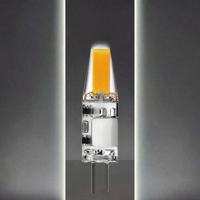 Ampoule LED G4 COB SMD2835 AC/DC 12V en silicone pour lustre, CRI80, température de couleur 5000K, certifiée CE pour usage résidentiel