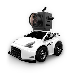 SNT 1/100 Q25-370Z FPV RC auto Micro RC tavolo da corsa auto attrazione magnetica FPVBOX Race 25mW - Product Image 1