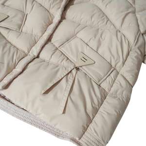 Manteau matelassé personnalisable à col montant et poches triangulaires, pour femme d'<span class=keywords><strong>âge</strong></span> mûr, décontracté et polyvalent pour <span class=keywords><strong>le</strong></span> quotidien - Product Image 6