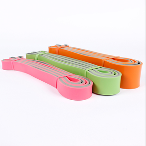 <span class=keywords><strong>Bandas</strong></span> de Resistencia de Látex de Goma Larga para Entrenamiento de Estiramiento, Doble Capa, para Asistencia en Dominadas - Product Image 2