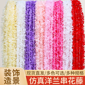Bouquets d'orchidées artificielles, longues fleurs en soie, accessoires de décoration de mariage, décoration paysagère pour la maison, vente en gros - Product Image 4