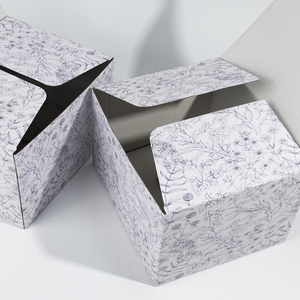 Boîte d'expédition personnalisée en gros, boîte en carton ondulé kraft, emballage écologique pour bandes dessinées et magazines avec logo personnalisé - Product Image 2