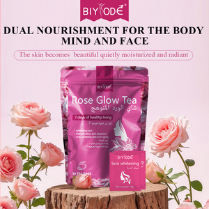Tisane Biologica 100% Naturale Rose Glow in Bustine, Vendita Calda in Africa, Personalizzabile OEM ODM, Produzione all'Ingrosso, Grado Alimentare, 30 Bustine/Scatola - Product Image 3