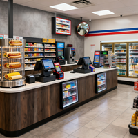 Solutions de conception de magasins de détail modernes de petite taille avec rendu 3D et graphisme pour les boutiques de coin et les marchés locaux par Nexus