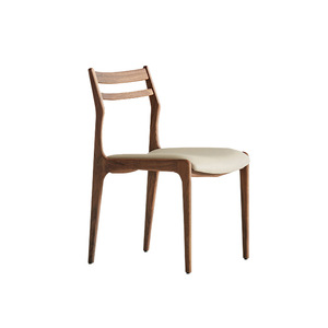 Sillas Tapizadas Modernas para Comedor, Muebles Nórdicos, Silla de Mimbre para Restaurante, Cafetería, Silla de Comedor de Madera Maciza de Cerezo - Product Image 6
