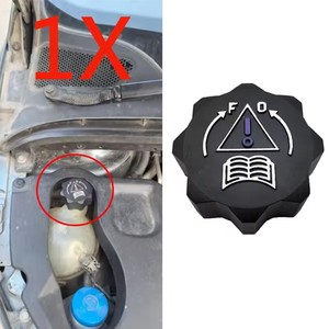 Tapa de radiador Peugeot Citroen 9638001280 para reemplazo del depósito de refrigerante, pieza de repuesto de material plástico - Product Image 1