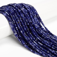 Perles Sodalite 2mm 3mm Opale Rose Kyanite Apatite Légère Lapis Brins Facettes Rubik's Cube Stone Beads