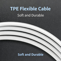 Câble de charge rapide USB C vers USB C pour câble Type C 100W avec puce E-Marker TPE pour ordinateur portable, tablette, téléphone, PC HD 1M 1.5M 2M OEM Factory