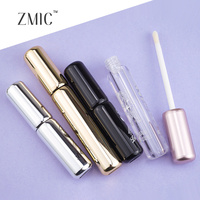 Ensemble d'emballages de luxe pour maquillage facial comprenant un tube de gloss, un tube de mascara et un tube d'eye-liner, conçu exclusivement pour les marques haut de gamme