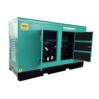 Groupe électrogène diesel silencieux de type ATS à démarrage automatique 200 kW/250 kVA, démarrage à distance, triphasé, insonorisé, type boîte