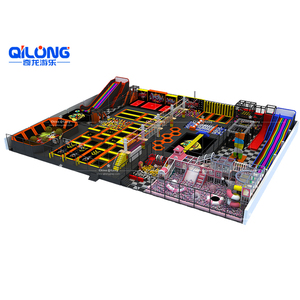 Phổ Biến Dành Cho Người Lớn Và Trẻ Em Thể Dục Trampoline Thiết Bị Công Viên Với Bóng Hồ Bơi Và Bọt <span class=keywords><strong>Pit</strong></span> - Product Image 1