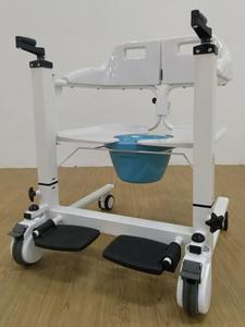 <span class=keywords><strong>Fauteuil</strong></span> roulant pour <span class=keywords><strong>personne</strong></span> <span class=keywords><strong>âgée</strong></span> avec toilettes intégrées, chaise de transfert pour patient avec roues pour la douche à domicile pour personnes handicapées - Product Image 3