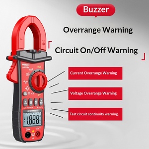 เดลิกซี่ แคลมป์ออน มัลติมิเตอร์ แอมมิเตอร์ มัลติฟังก์ชั่น ความแม่นยำสูง การวัดความจุไฟฟ้าแบบดิจิตอล เครื่องวัดแบบไม่สัมผัส - Product Image 2