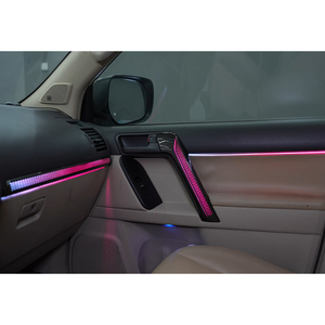 Éclairage d'ambiance LED de précision pour voiture, bande de fibres optiques acryliques Symphony pour Toyota Prado 2011-2021, amélioration de l'intérieur - Product Image 5