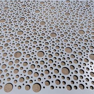 Tấm Thép Nhẹ Đục Lỗ/Vật Liệu Xây Dựng Lưới Đục Lỗ Kim Loại/Tấm Thép Đục Lỗ Lưới Kim Loại - Product Image 2