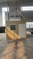 Maison de bureau mobile modulaire préfabriquée de luxe à construction rapide, en conteneur pliable, en acier, design moderne, avec fonctionnalité respirante
