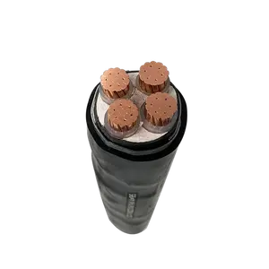 WUCAI professional cable manufacturer oxygen free copper 4x10 1x6mm2 180mm2 240mm2 armoured xlpe cable for electricity