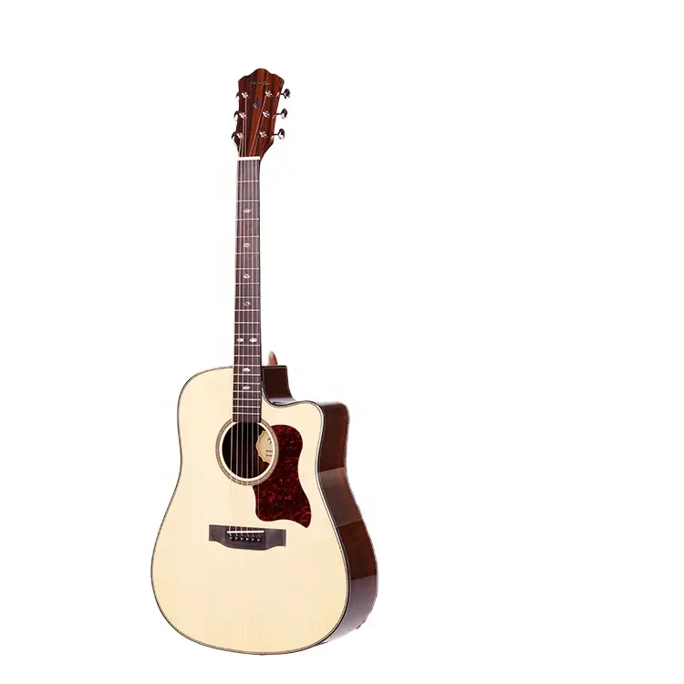 SAGA Mantic固体Spruce Cowboy 41インチCutawayホット販売高品質で格安価格アコースティックギターとアクセサリー