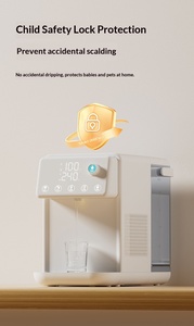 เครื่องทำน้ำร้อน<span class=keywords><strong>น้ำ</strong></span>เย็นตั้งโต๊ะขนาดเล็ก พร้อมระบบล็อคป้องกันเด็ก และถังขนาด 5 <span class=keywords><strong>ลิตร</strong></span> ลดราคาพิเศษ - Product Image 3