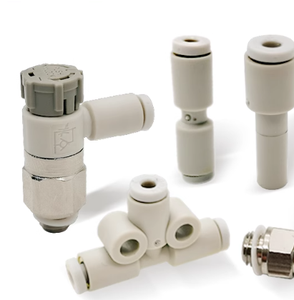 ของแท้ SMC AS2211F-G01-06A-X12 ท่อควบคุมความเร็วแบบข้อศอก G1/8 โฟลว์ - Product Image 2