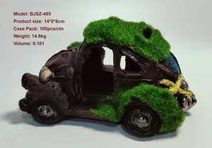 Decorazioni per Acquario, Ornamenti in Resina Creativi a Forma di Auto Classica - Product Image 3