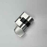 Cylindre de serrure de porte de salle de bain à profil européen avec logo couleur personnalisé haut de gamme, clé TW et autres clés incluses