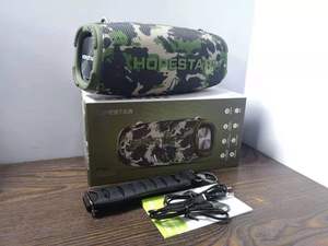 Loa không thấm nước di động mini thông minh không dây loa không thấm nước ngoài trời mini âm nhạc thể thao Pin kim loại loa 3000mAh - Product Image 5