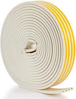 Bandes d'étanchéité en caoutchouc mousse adhésive pour portes et fenêtres Bande d'étanchéité en caoutchouc EPDM en forme de I