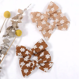 Noeuds en gros de Chine, élastiques pour <span class=keywords><strong>cheveux</strong></span>, barrettes pour enfants, pour <span class=keywords><strong>cheveux</strong></span> fins, cadeau d'anniversaire - Product Image 2