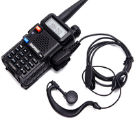 E001 Push to Talk Eads Walkie Talkie Baofeng Uv-5r Pro Headset Nirkabel untuk Radio Dua Arah H332