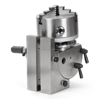 Tête de division semi-indexée BS-1 6 "mandrin de contre-pointe à 3 mâchoires têtes de division CNC tête d'indexation de machiniste pour fraiseuse