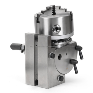 Cabezal divisorio de semi indexación de 6 ", mandril de contrapunto de 3 mordazas, cabezales divisorios CNC, cabezal de indexación de <span class=keywords><strong>maquinista</strong></span> para fresadora - Product Image 4