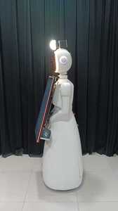 <span class=keywords><strong>Robot</strong></span> de livraison autonome Robin RMS pour caméra M50, cabine photo 360° vidéo et photo contrôlée par application pour fêtes et événements, avec flight case - Product Image 4