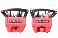 Control Remoto Inalámbrico Industrial IP65 a Prueba de Agua para Camión Mezclador de Concreto con 7 Palancas y Pantalla LED