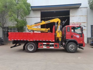 Grúa Móvil Forestal de Plataforma Plana de 1800 Kg, Grúa Articulada Montada en Camión, Pinza para Madera, Venta en China - Product Image 5