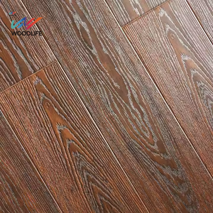 <span class=keywords><strong>Plancher</strong></span> <span class=keywords><strong>flottant</strong></span> en parquet composite <span class=keywords><strong>Plancher</strong></span> stratifié brillant MDF HDF <span class=keywords><strong>AC5</strong></span> Zone à fort trafic utilisant un sol de haute qualité - Product Image 6