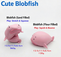 Jouets Squishies en forme de poisson, mignons, amusants et créatifs, jouets anti-stress à remontée lente, jouets à presser en TPR, vente en gros