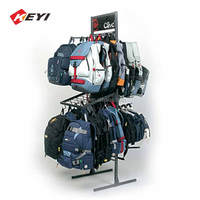 Présentoir métallique personnalisé, polyvalent, suspendu sous-vêtements, bonnet sandales, tongs, Snack