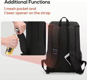 Sac à dos isotherme souple et imperméable pour livraison de repas, pique-nique et glacière – Vente en gros, meilleur prix - Product Image 4