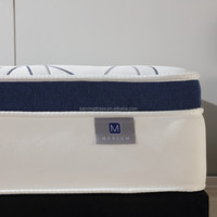 Kaneman más Popular 30cm 12 pulgadas Colchon vacío enrollable Gel de refrigeración de espuma viscoelástica colchón de resorte de bolsillo en una caja