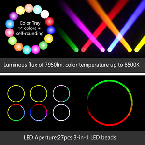 Xlighting 295W LED Chùm Di Chuyển Đầu Ánh Sáng Với DMX Điều Khiển DJ Đèn Mini <span class=keywords><strong>Sharpy</strong></span> Chiếu Sáng Cho Sân Khấu Câu Lạc Bộ Đêm Đảng - Product Image 4