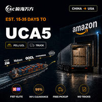 Agente de Envío UCA5 FBA FTL LTL, LOS ANGELES CA 90065-1417, Envío Marítimo DDP LCL FCL, Transitario de China a Estados Unidos