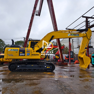 รถขุดไฮดรอลิก Komatsu PC200 มือสองราคาถูก ขายรถขุดตีนตะขาบ 20 ตัน รุ่น PC200 PC200-7 PC200-8 มือสอง - Product Image 3