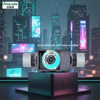 Ventilateur de conduit d'air frais FULUDE PM2.5 avec moteur sans balais, pales en acier, élimination de la brume, stérilisation, pour usage domestique et restaurant, personnalisable ODM/OEM